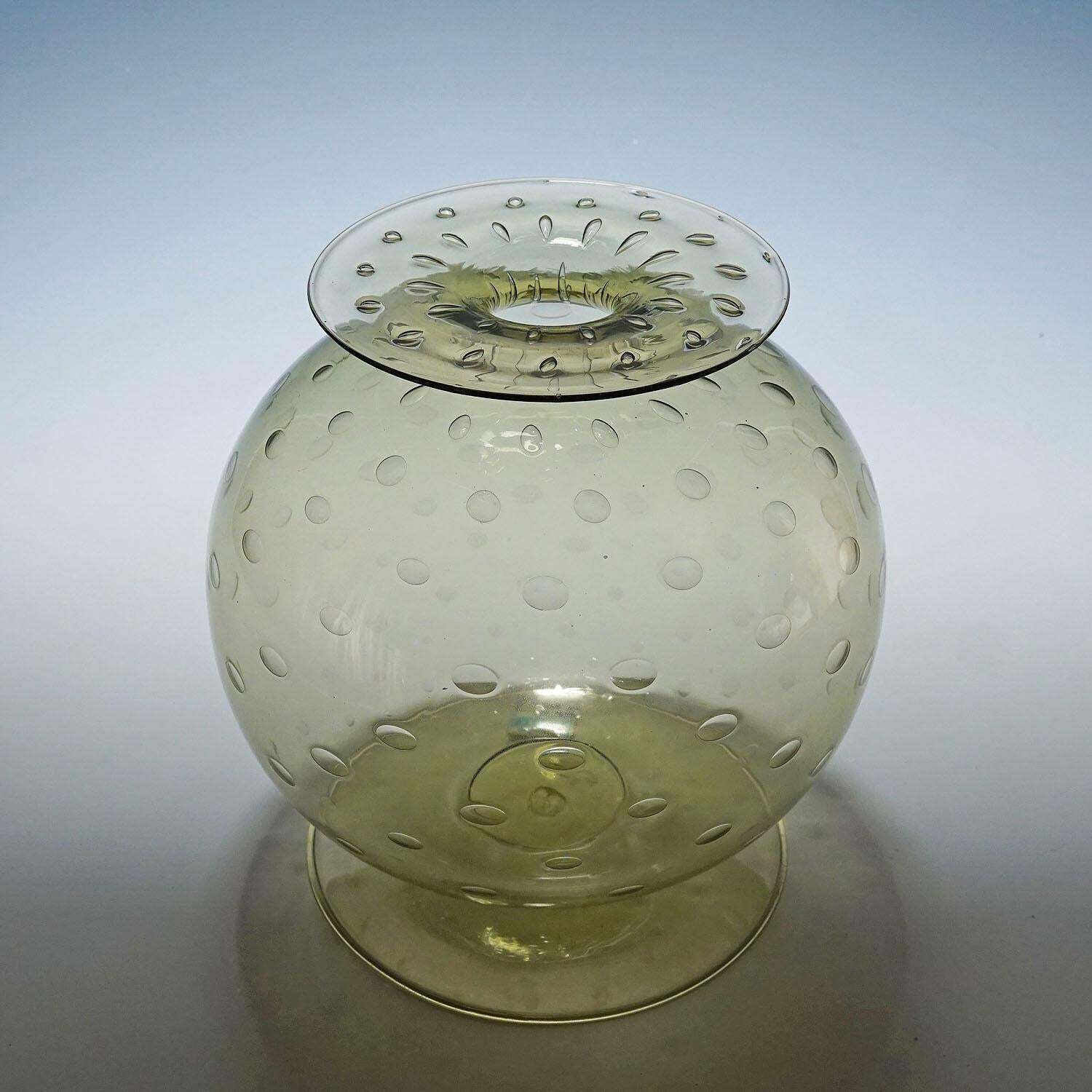 Vetro Soffiato Vase By Pauli & Cia. C.V.M. Murano photo Home Decor