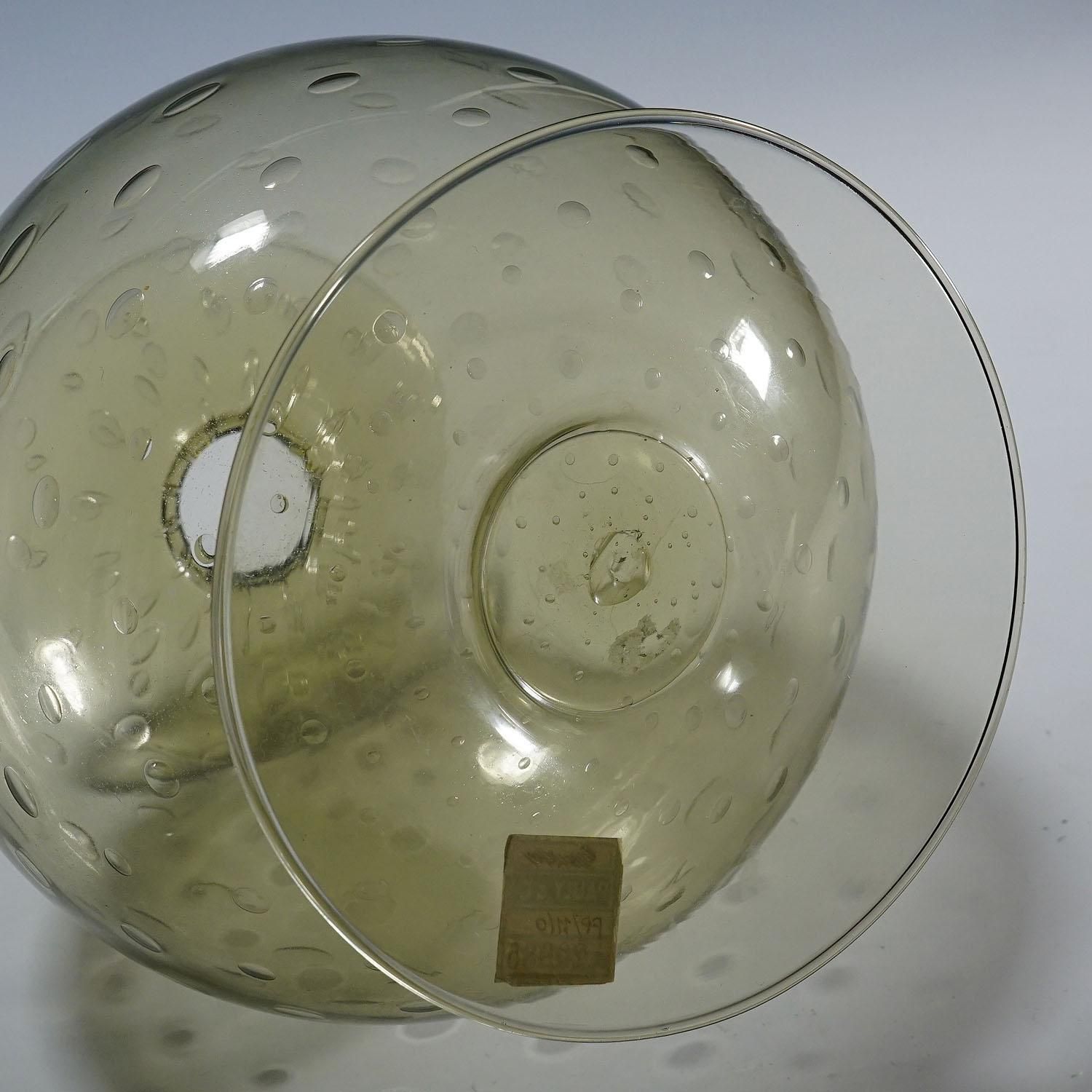 Vetro Soffiato Vase By Pauli & Cia. C.V.M. Murano photo vintage