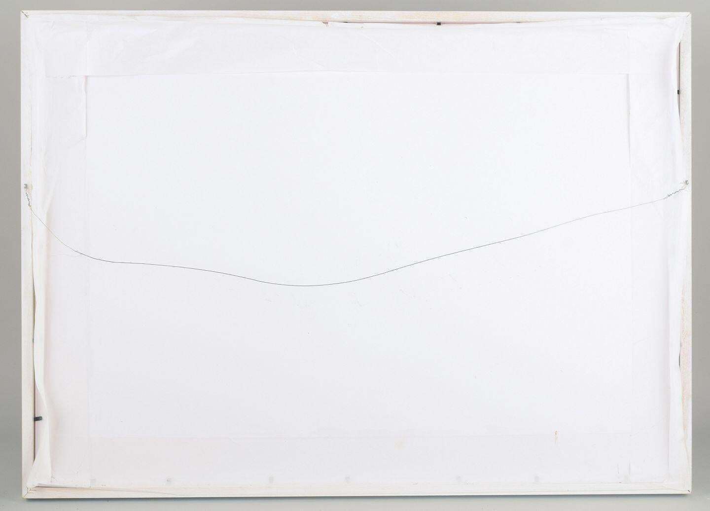 Erik Dietman. Color Lithograph. Female Figure In An Expressive Landscape. photo 420.0