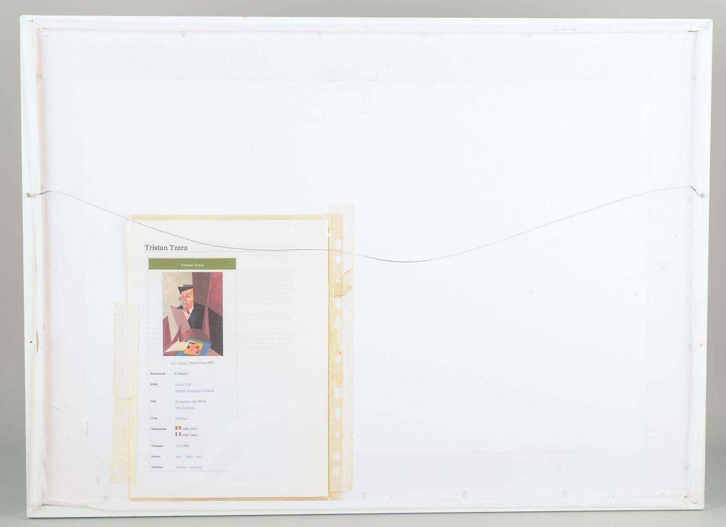 Erik Dietman, Swedish Artist. Lithograph On Paper Titled “Tzar Tristan”. photo 398.0