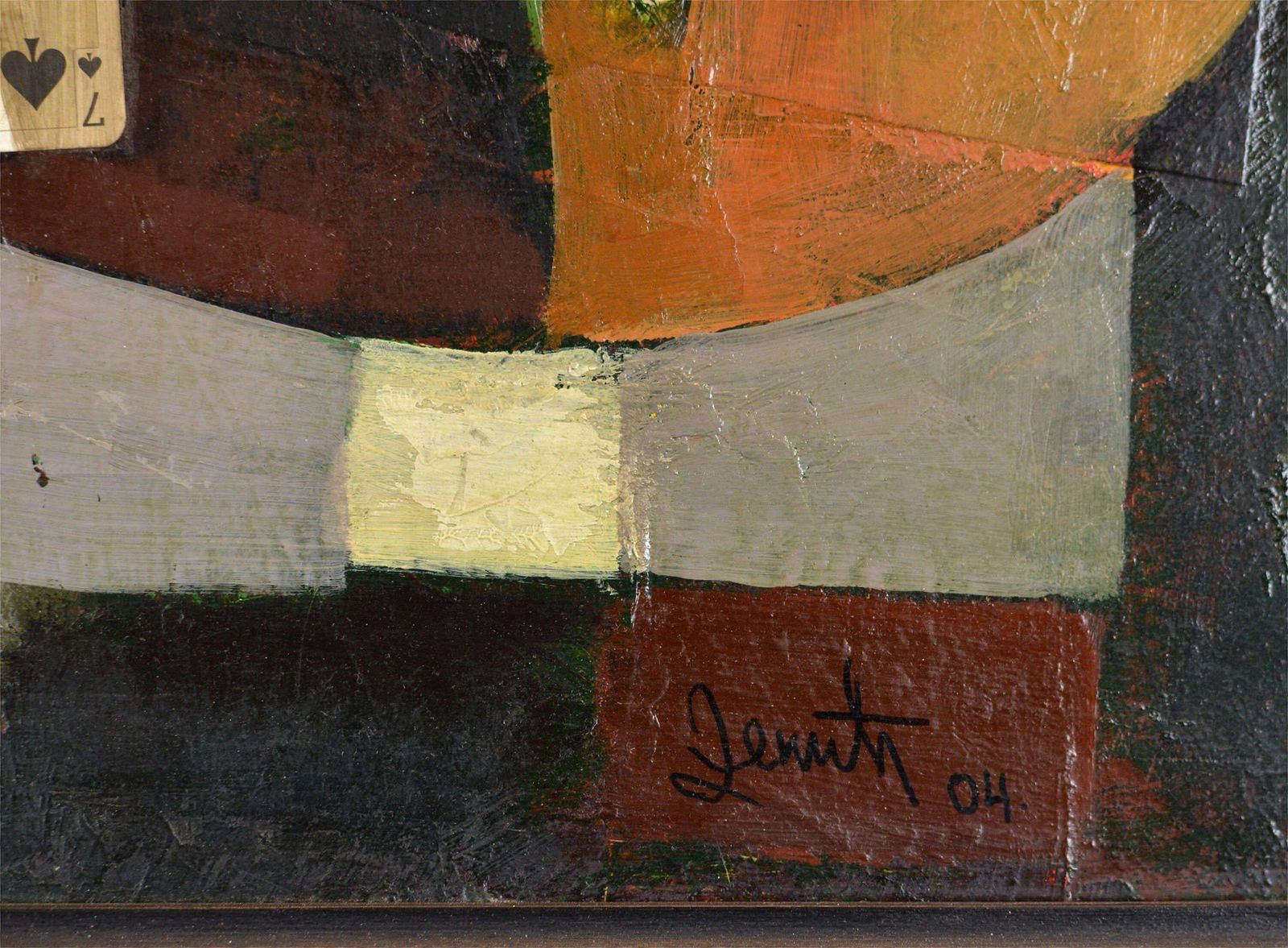 Janis Zemitisin The Middle Of Night. 2004. Oil On Cardboard, 57x69 Cm2004 photo for sale