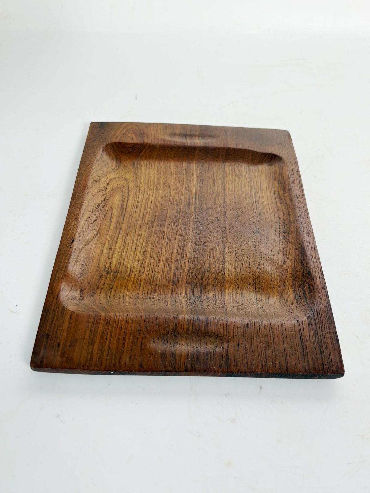 Pair Of Wooden And Marble Trinket Trays, France, 20th Century photo 477.0