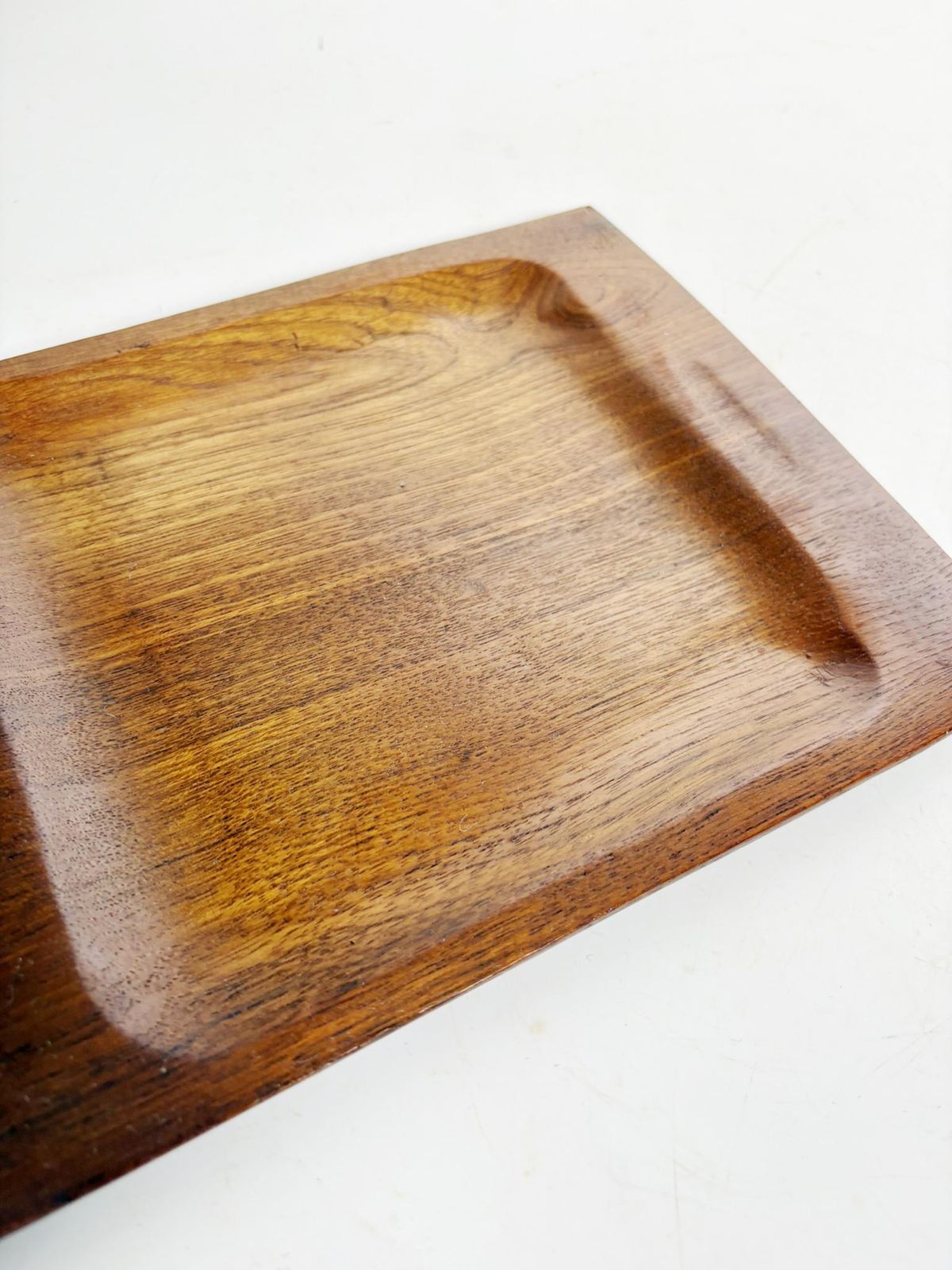 Pair Of Wooden And Marble Trinket Trays, France, 20th Century photo vinterior