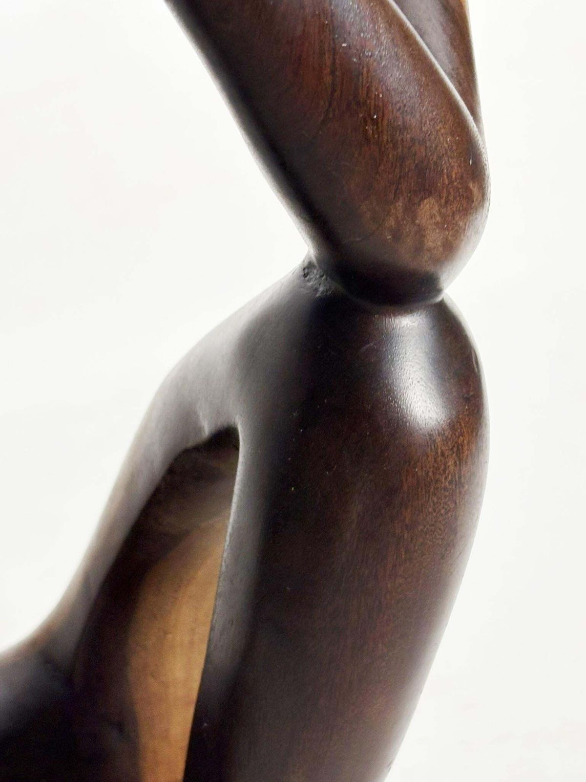 479.0 Wooden Sculpture Of A Woman's Bust, France, 1980 photo
