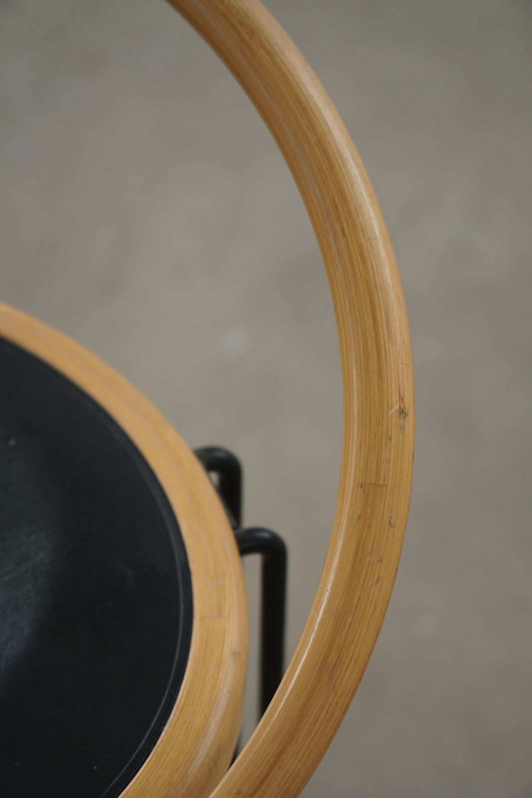 2467.0 Set Of 4 Sculptural “Oblado” Dining Chairs By Børge Lindau, Swedish Modern, 1980 photo