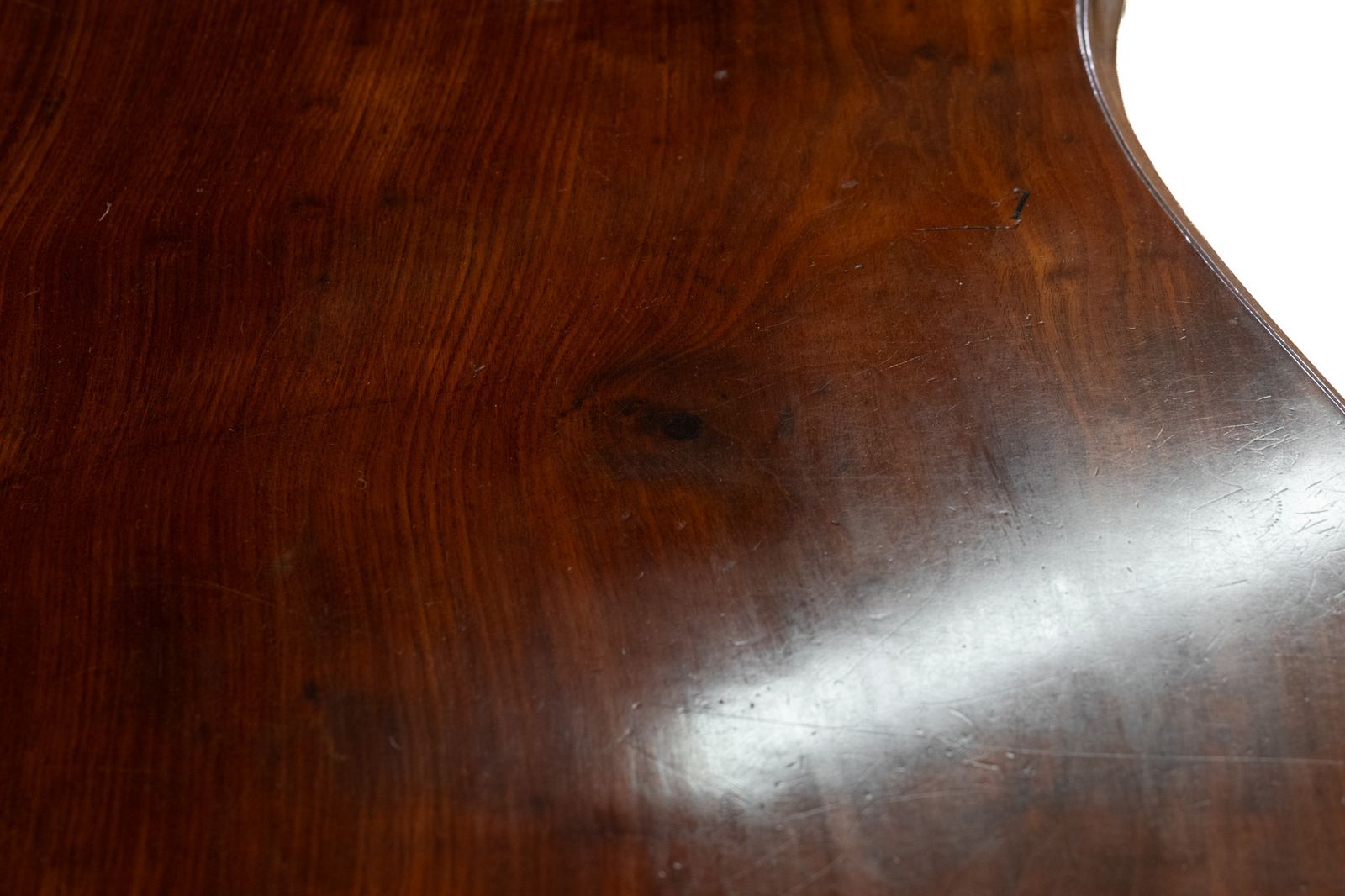 photo for sale George III Mahogany Serpentine Chest Of Drawers