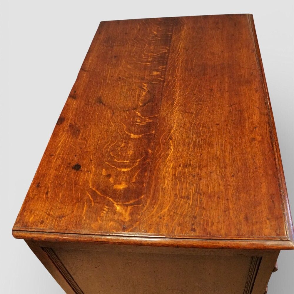1875.0 Jacobean Oak Chest Of Drawers With Original Brasses, C.1680 photo