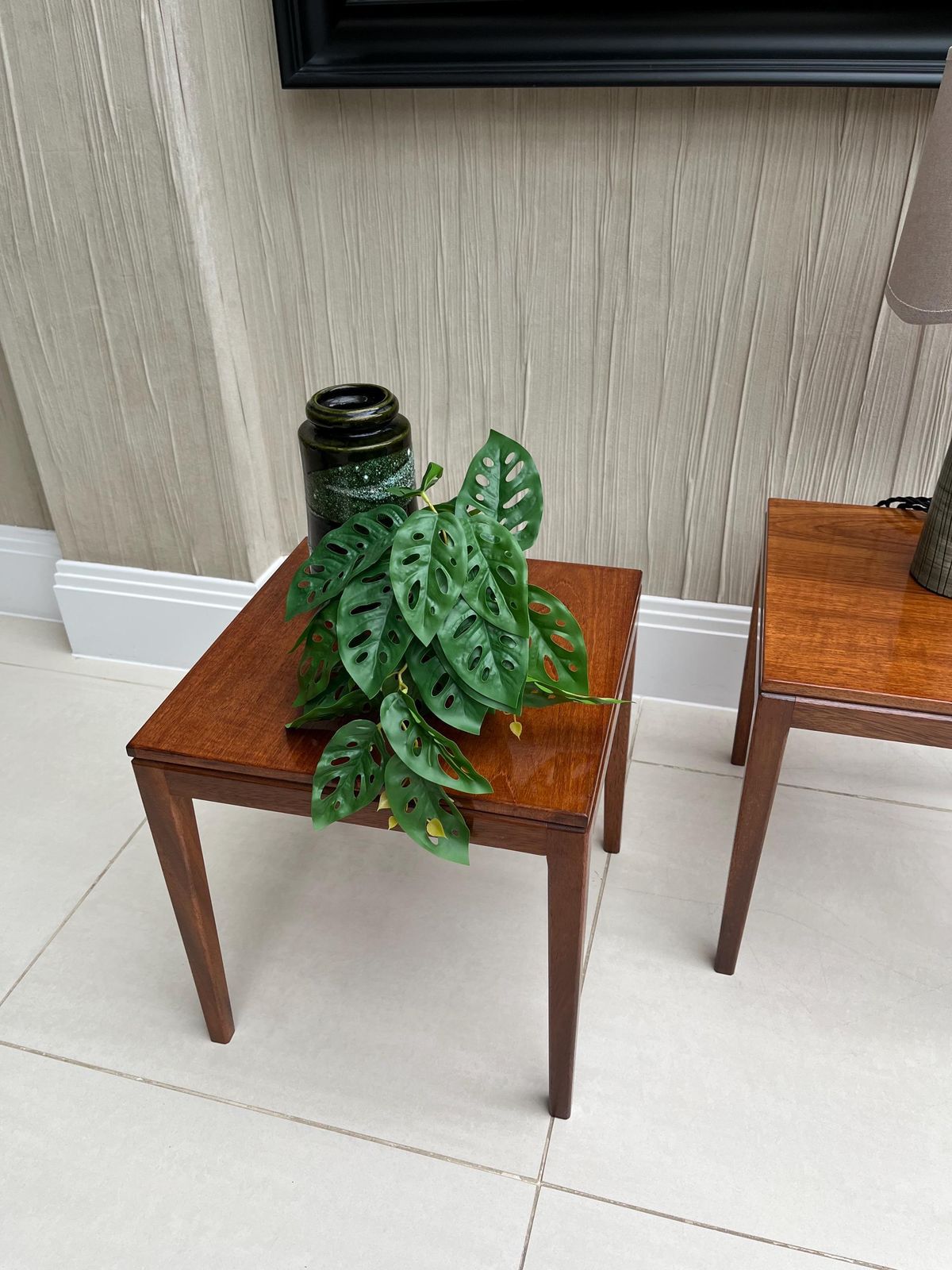 Mid Century British Teak Nesting Side Tables – Pair (C.1960s–70s) photo buy