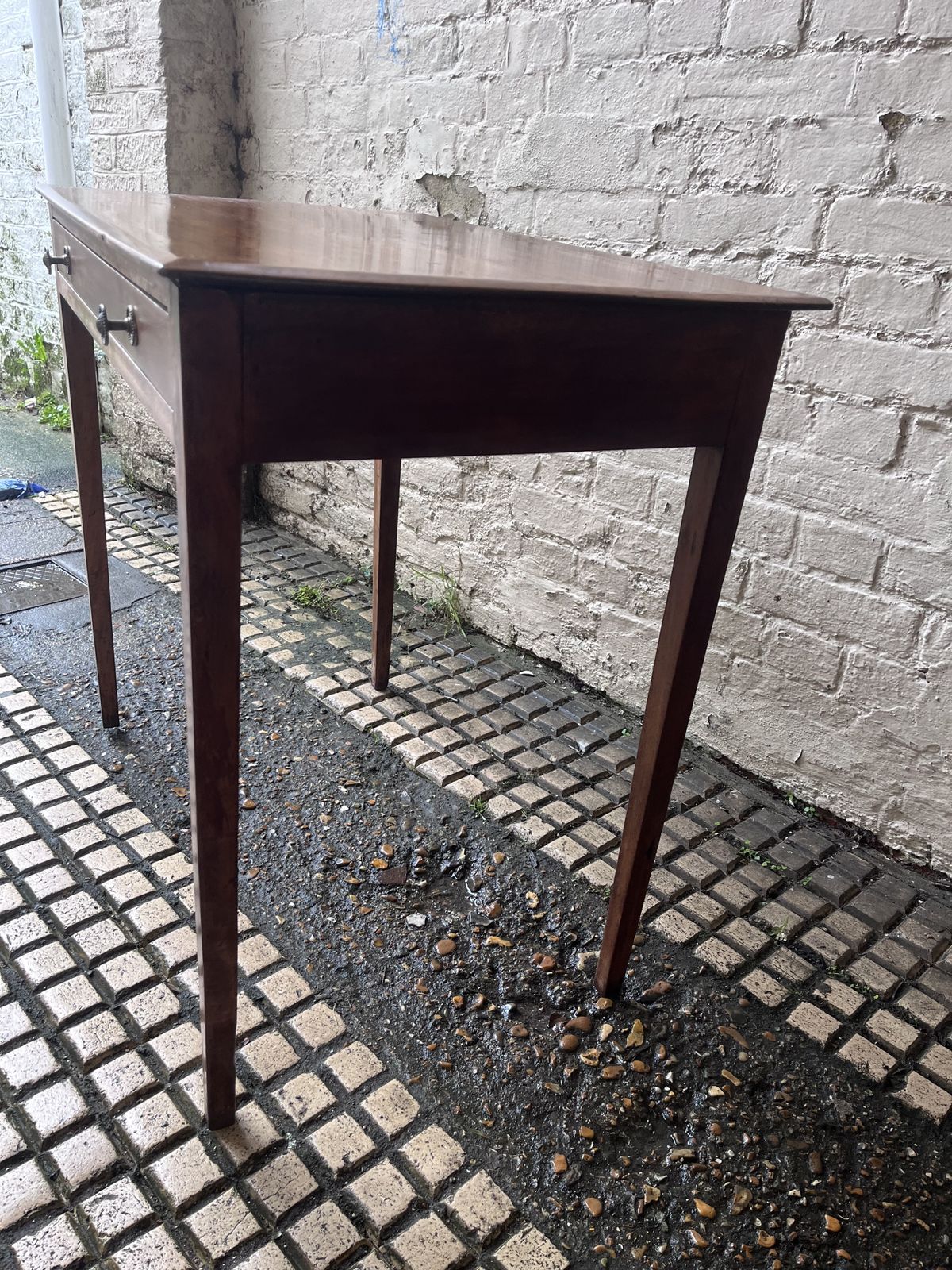 Antique George III Mahogany Side Table photo buy