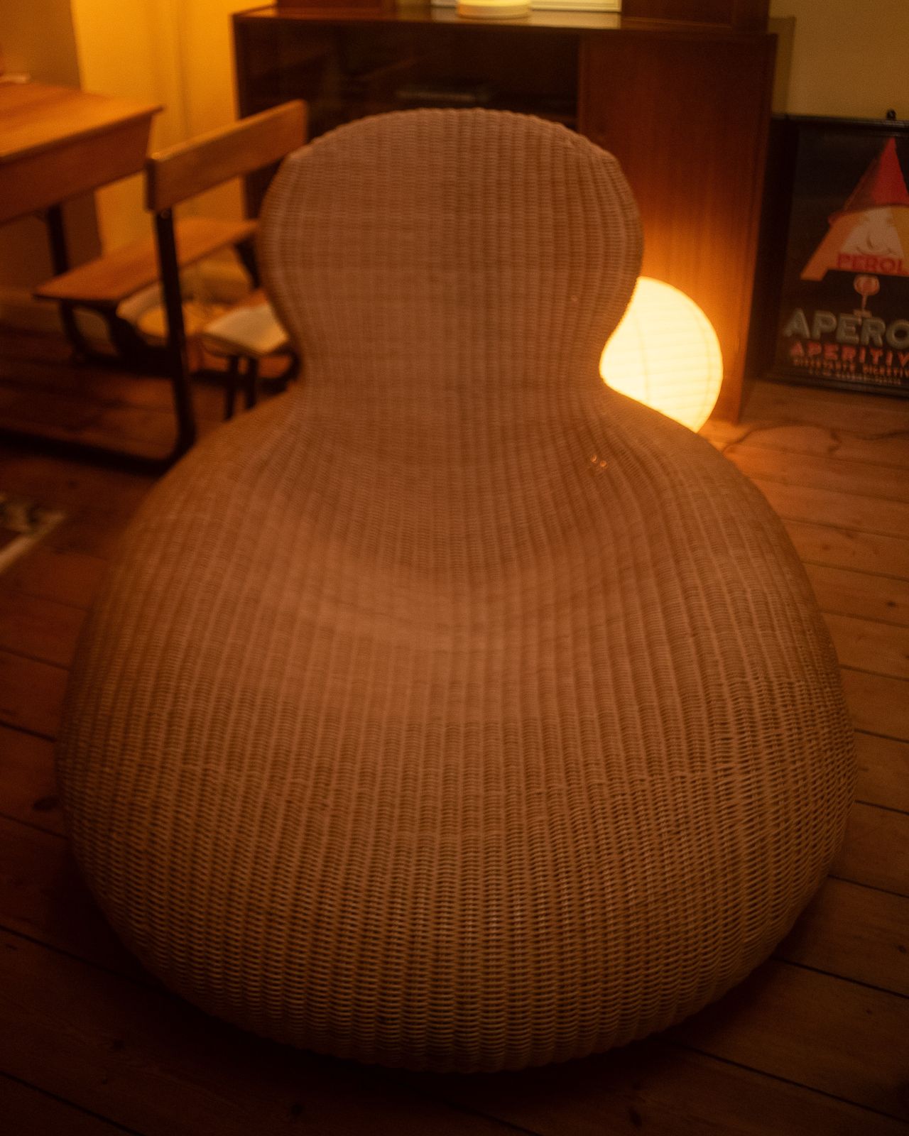Ikea "Storvik" Rattan Lounge Chair, Carl öjerstam photo 1250.0
