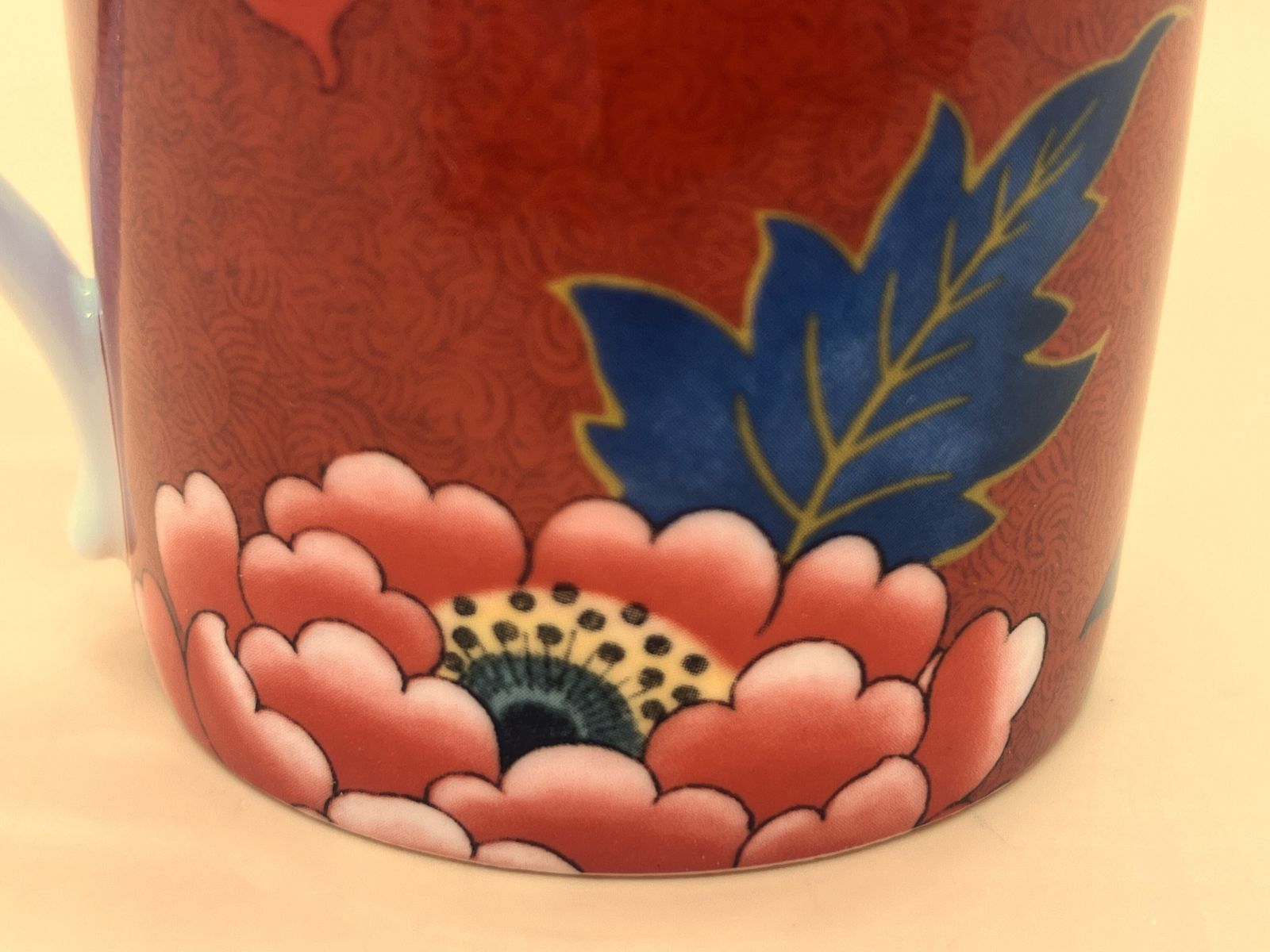 New Wedgwood China Archive Paeonia Blush Red Design 0.5 Pint Mug. photo 59.95