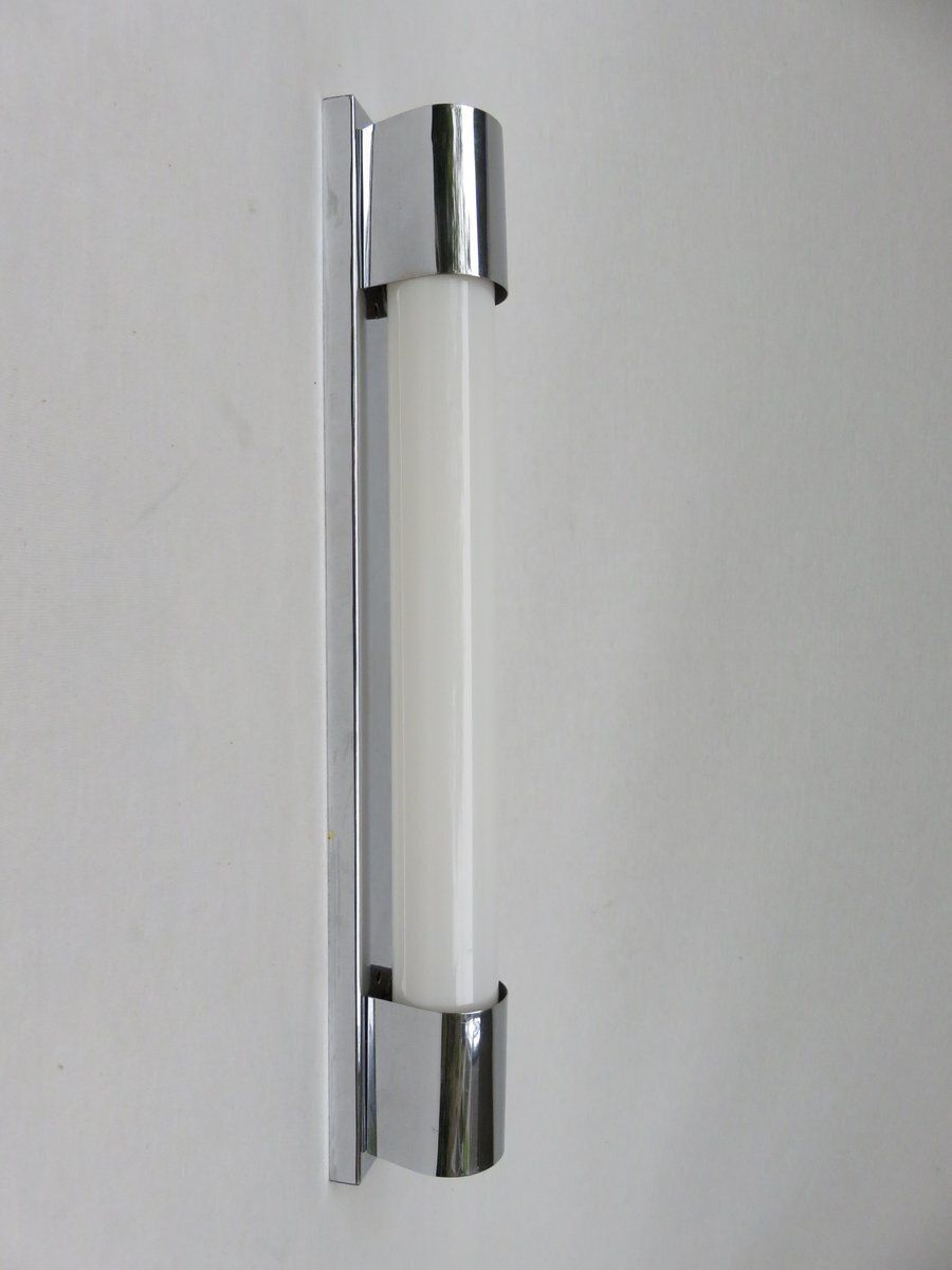 Art Deco Chrome Plated Wall Sconces, Set Of 2 photo buy