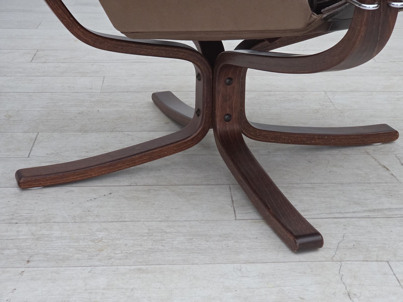 Ca. Jaren 1970, Noors Design Door Sigurd Ressel, Lounge Chair Model "Falcon". photo Meubels