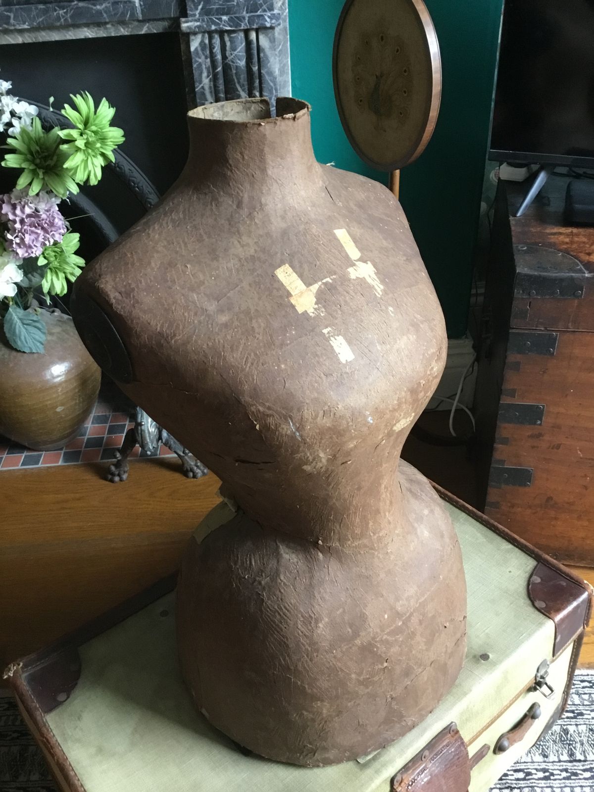 C19th Stockman Wasp Waist Mannequin photo furniture