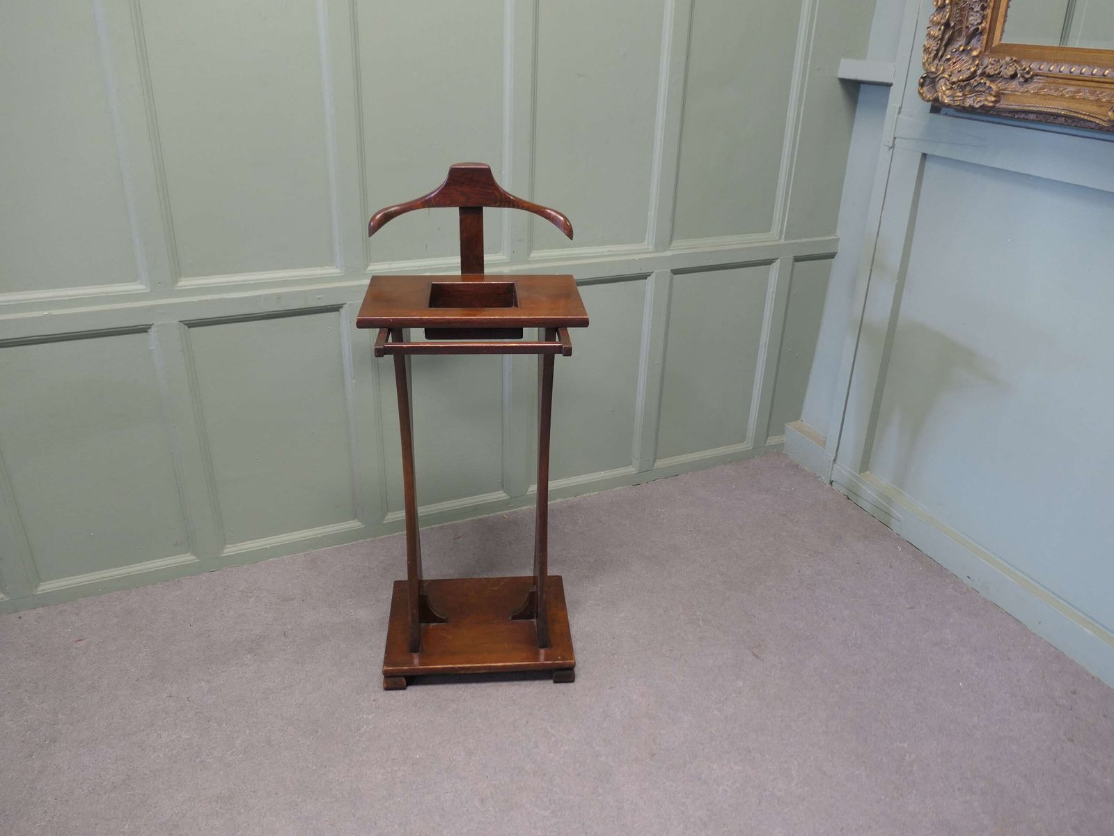 Unusual Art Deco Gentleman’s Suit Hanger Or Night Stand A Very Useful Piece photo for sale