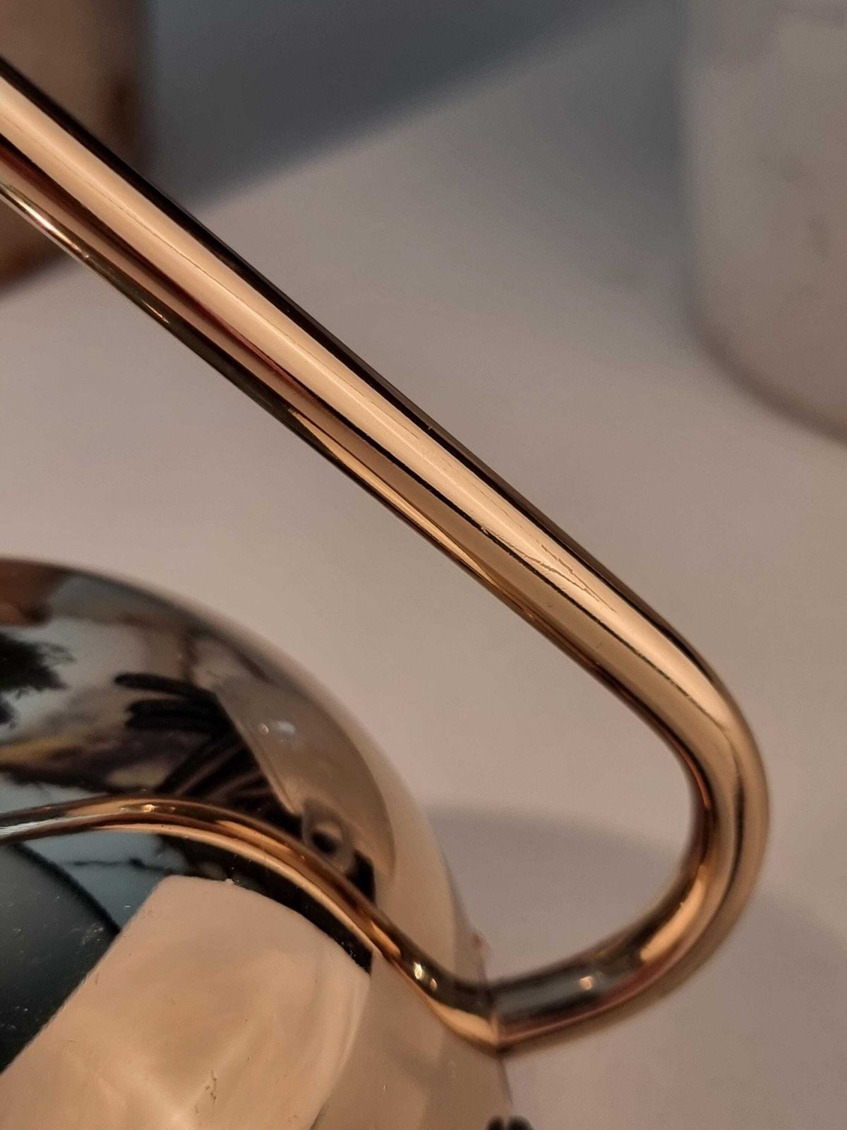 179.43 Vintage Rufo Illumination Desk Lamp   Chrome Plated Metal Lamp   1970's Design Lamp photo