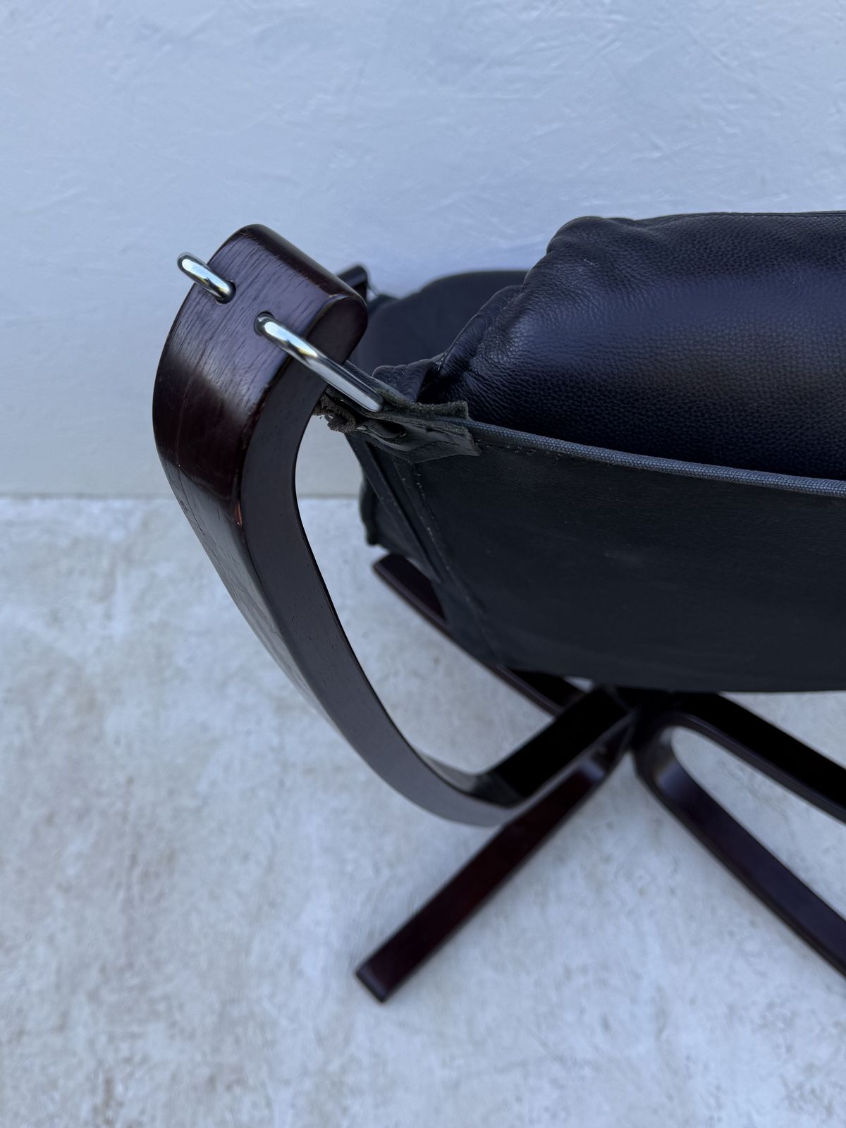 Falcon Chair And Footstool By Sigurd Ressel photo for sale