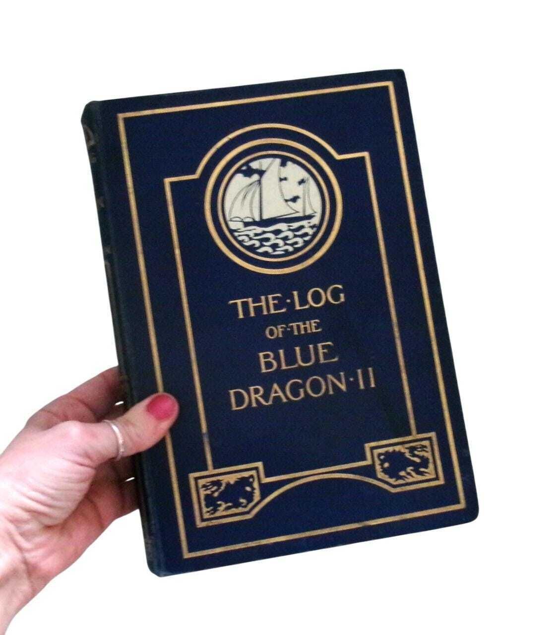 1911 Yachting Travelogue Log Of The Blue Dragon II, Orkney & Shetland, First Edition, Antique Travel