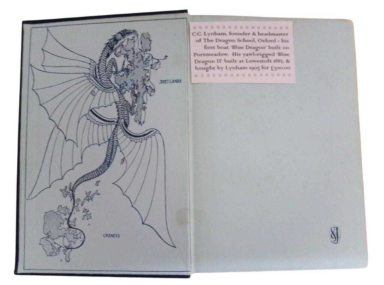 1911 Yachting Travelogue Log Of The Blue Dragon II, Orkney & Shetland, First Edition, Antique Travel photo for sale