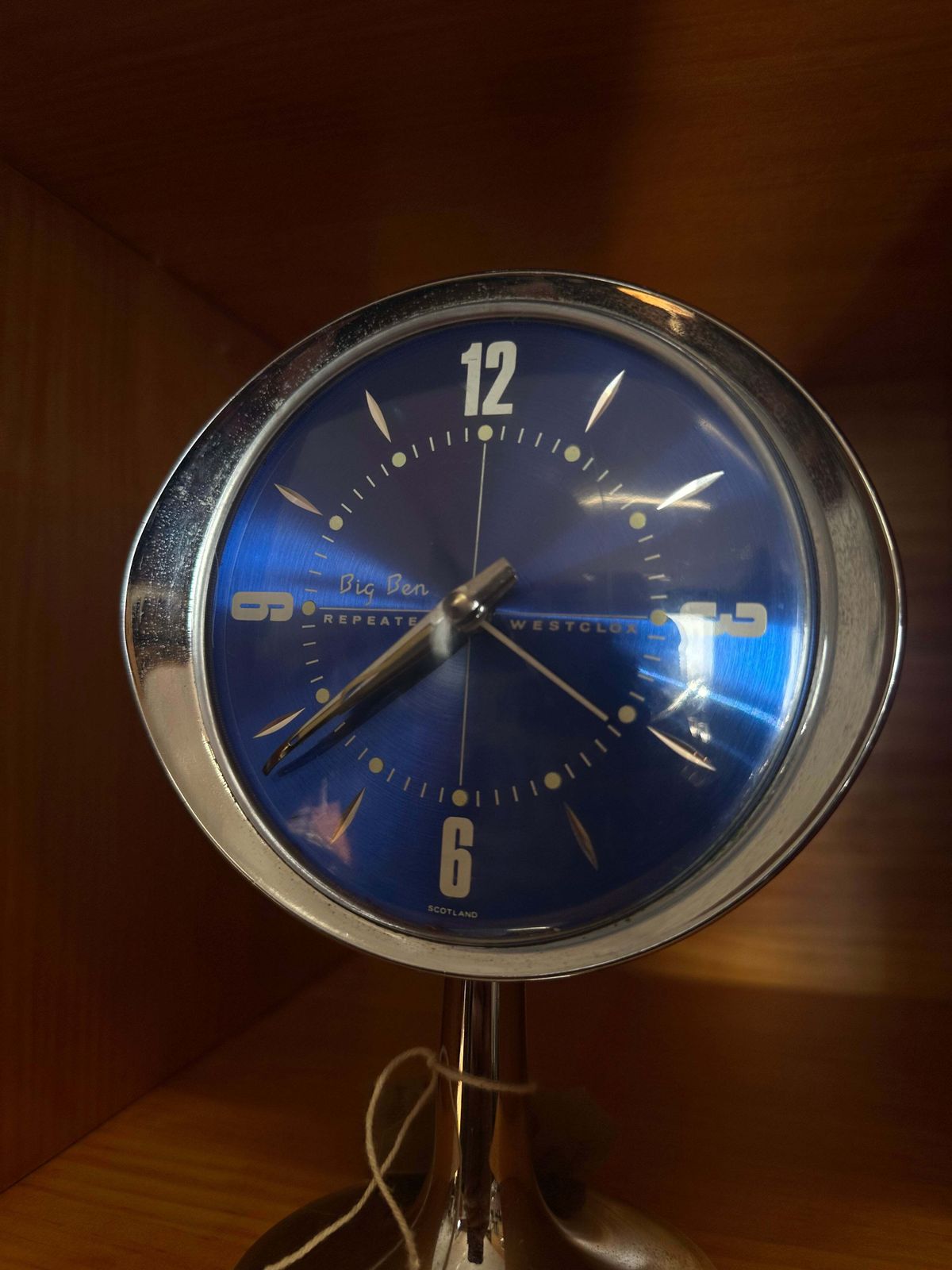 Westclox 'Big Ben' Repeater In Electric Blue – Scotland, Circa 1960s/70s photo furniture