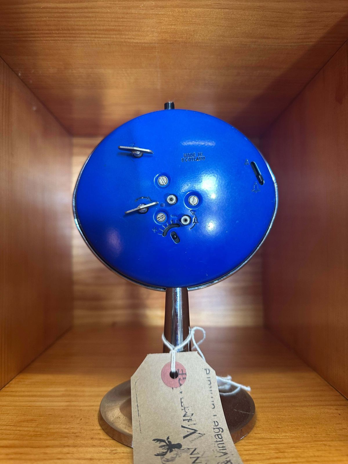 Westclox 'Big Ben' Repeater In Electric Blue – Scotland, Circa 1960s/70s photo for sale