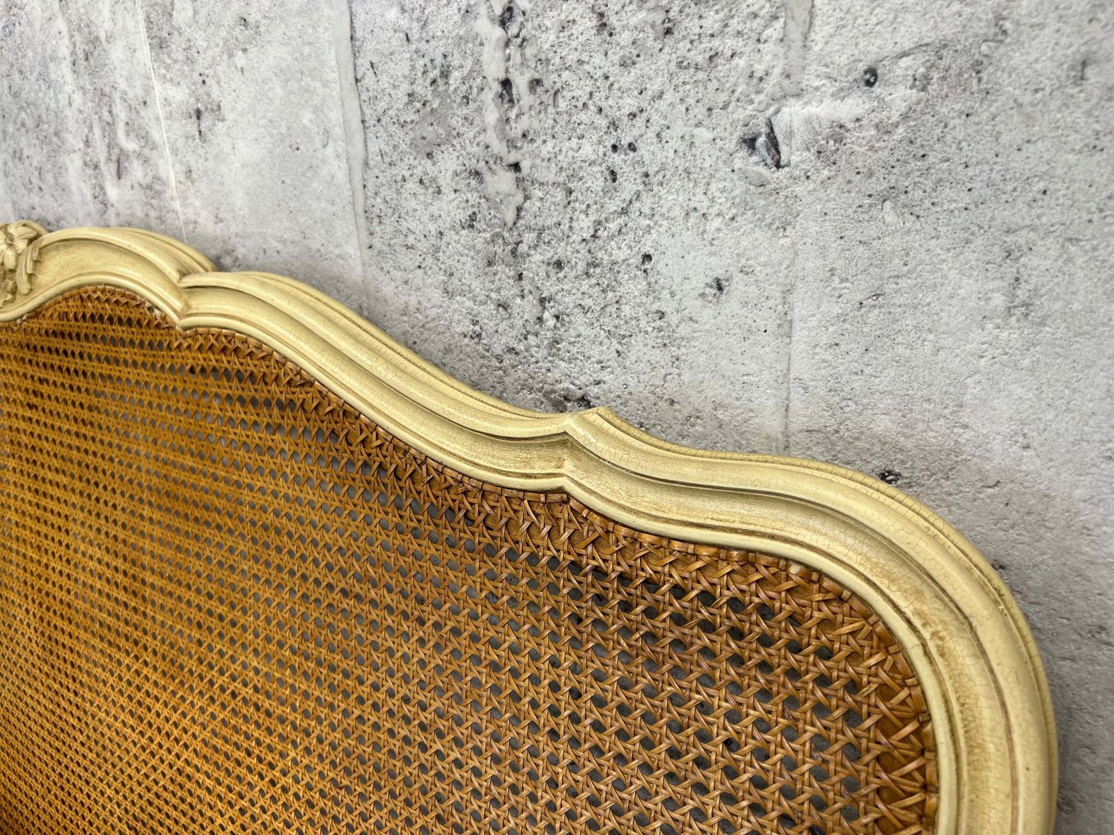 148.5cm Wide Cane Bed Frame, Traditional photo 695.0