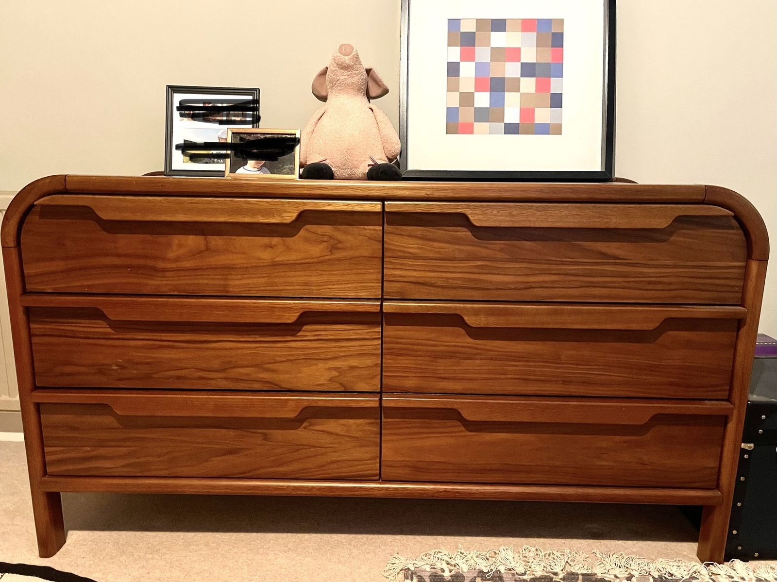 Urban Outfitters Solid Wood Marienne 6 Drawer Dresser photo vinterior