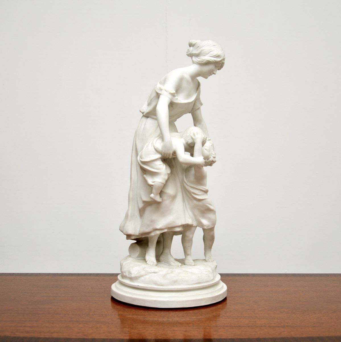 Antique French Bisque Sculpture By Luca Madrassi (1848–1919) photo for sale