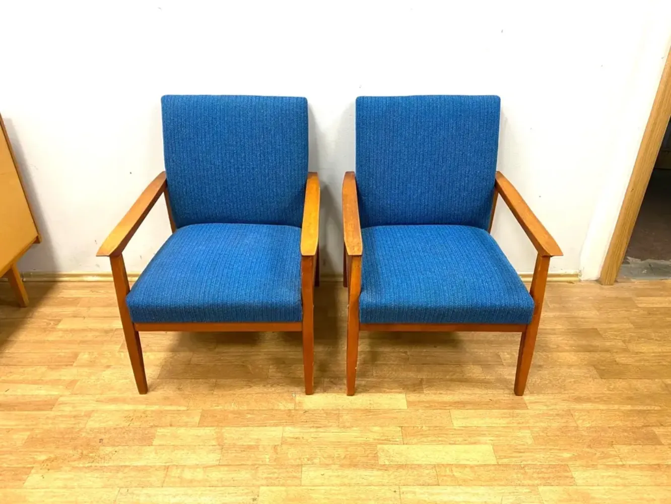 Set Of 2 Retro Armchairs, Ton, 1960s, Czechoslovakia photo Furniture