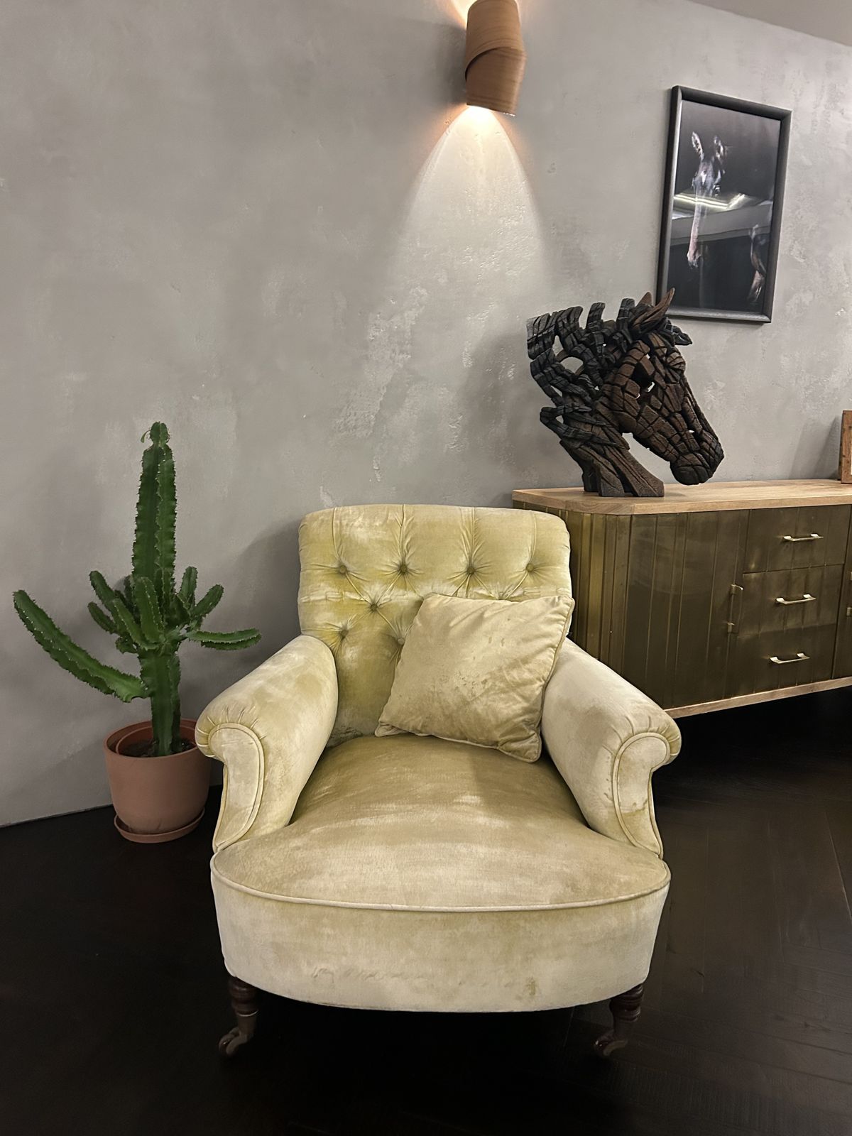 Vinterior Listing Description — Howard & Sons Club Chair (Professionally Reupholstered) photo buy