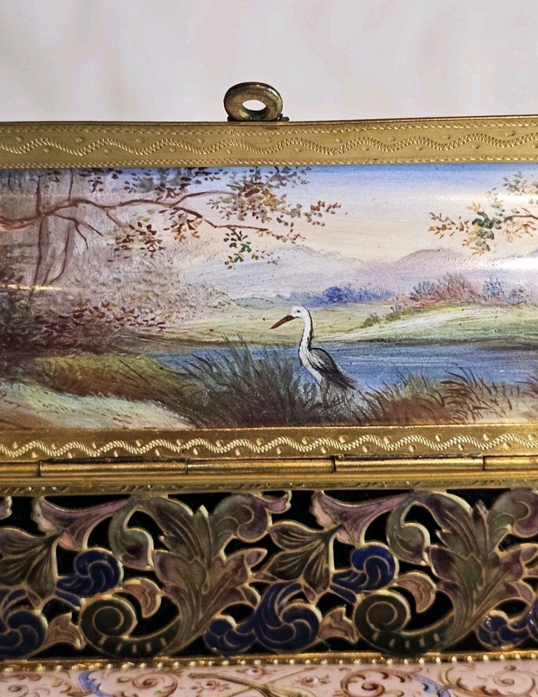 Home Decor A 19thc French Musical Ormolu & Enamel Jewellery Box Modelled As A Grand Piano photo