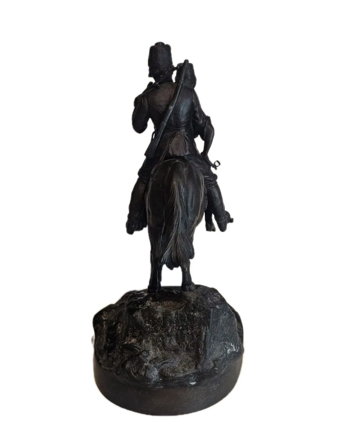 19thc A.M Bonegor (Russian) Bronze Sculpture Of Two Cossacks On Horseback Signed photo furniture
