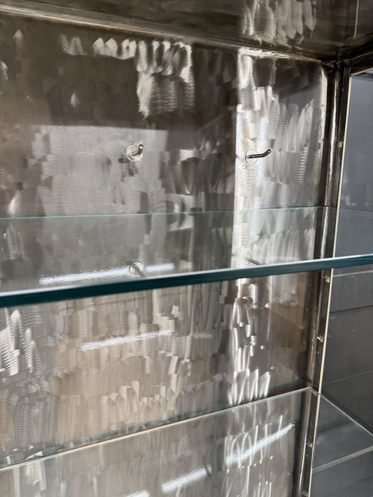 photo for sale Industrial Medical Display Double Cabinet – Shop Display / Apothecary Bathroom