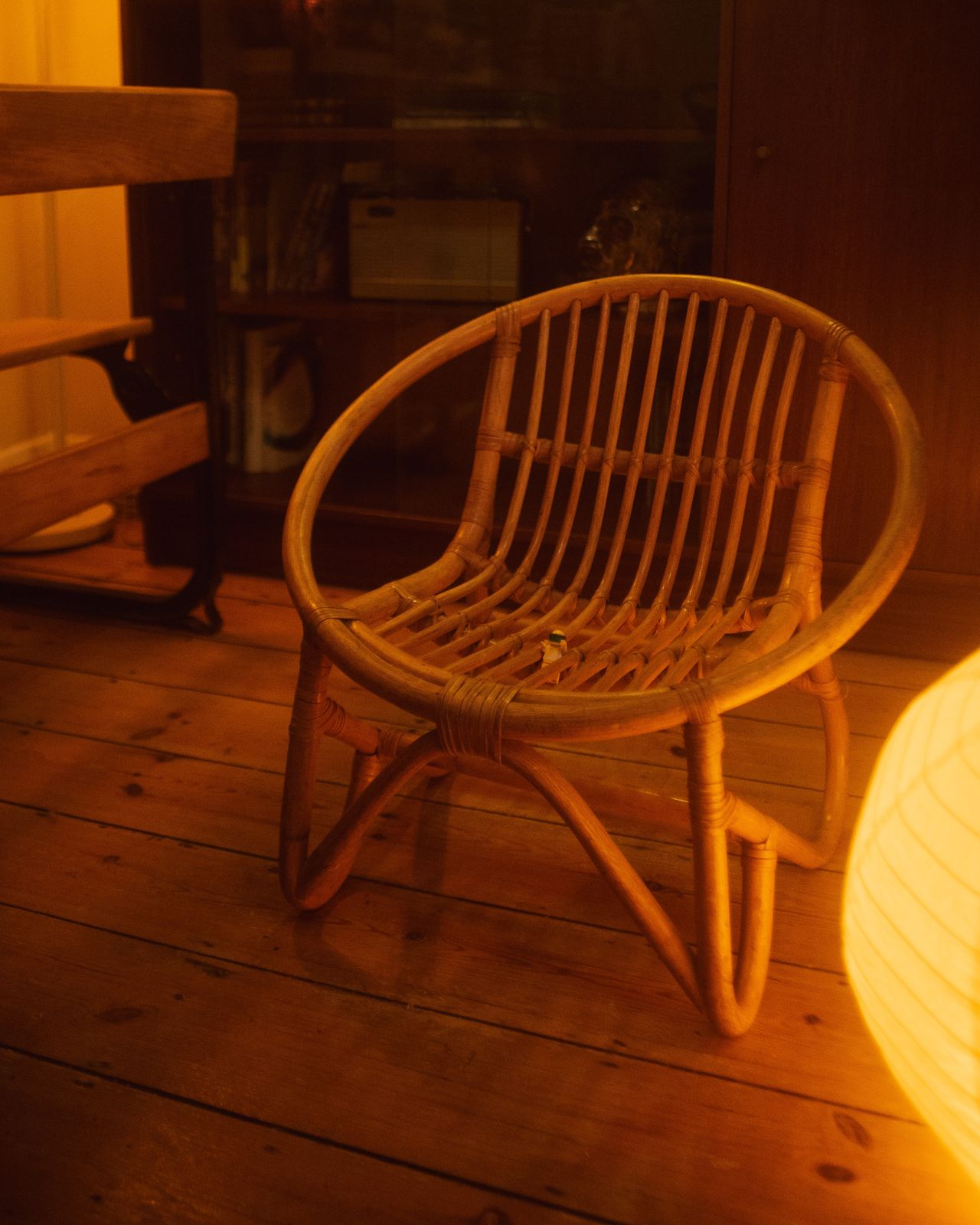 French Mid Century Children's Cane Chair photo buy
