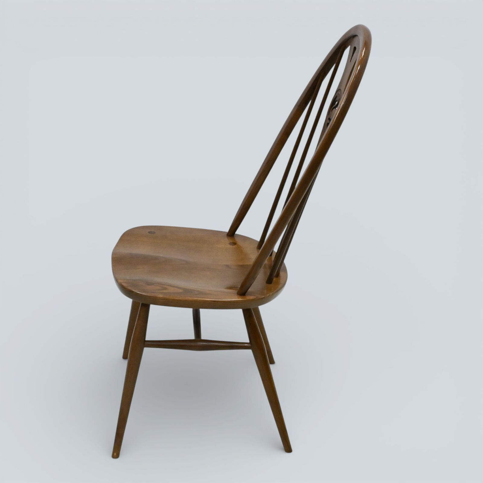 4 Ercol Windsor Swan Bow Back Dining Chairs Golden Dawn Exc Free Uk Delivery* photo buy