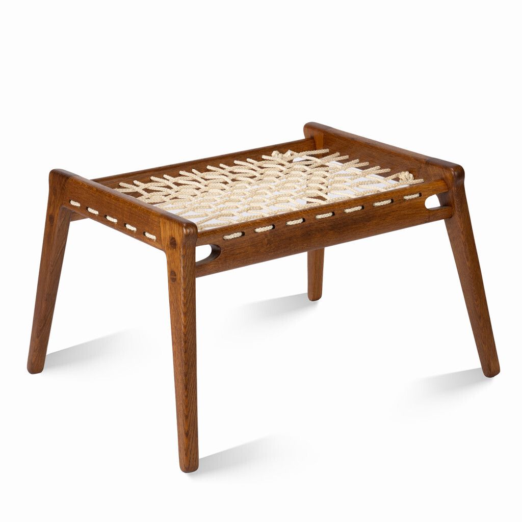 Veb Naumburg Footstool, 1970s, Vintage