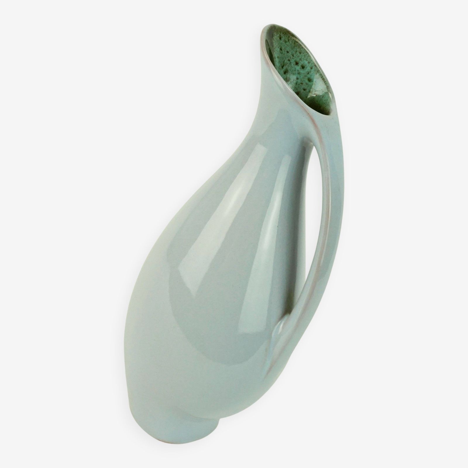 Ceramic Vase 1950s Organic Shape Fritz Van Daalen Jug Model K14/7