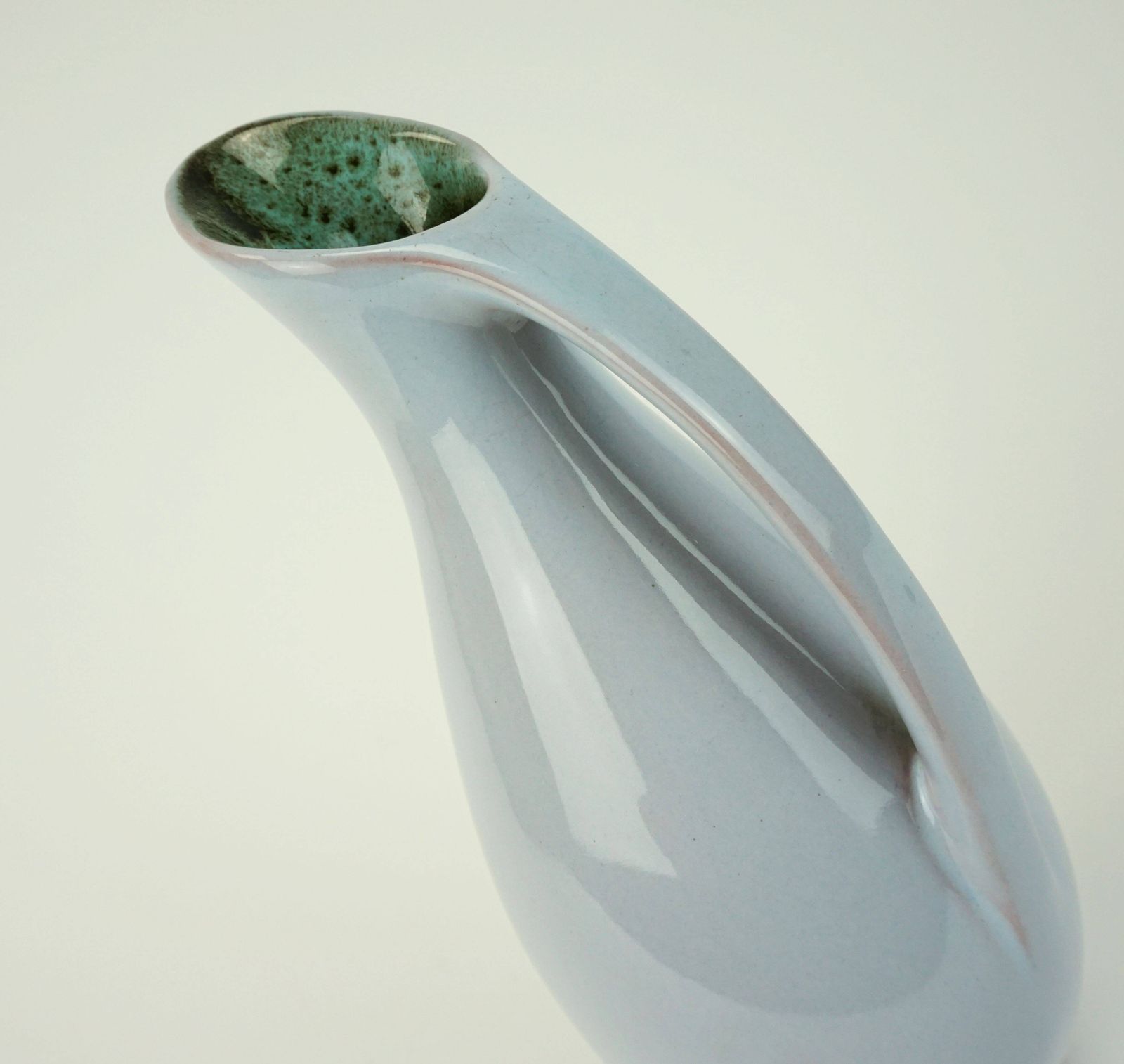Ceramic Vase 1950s Organic Shape Fritz Van Daalen Jug Model K14/7 photo Home Decor