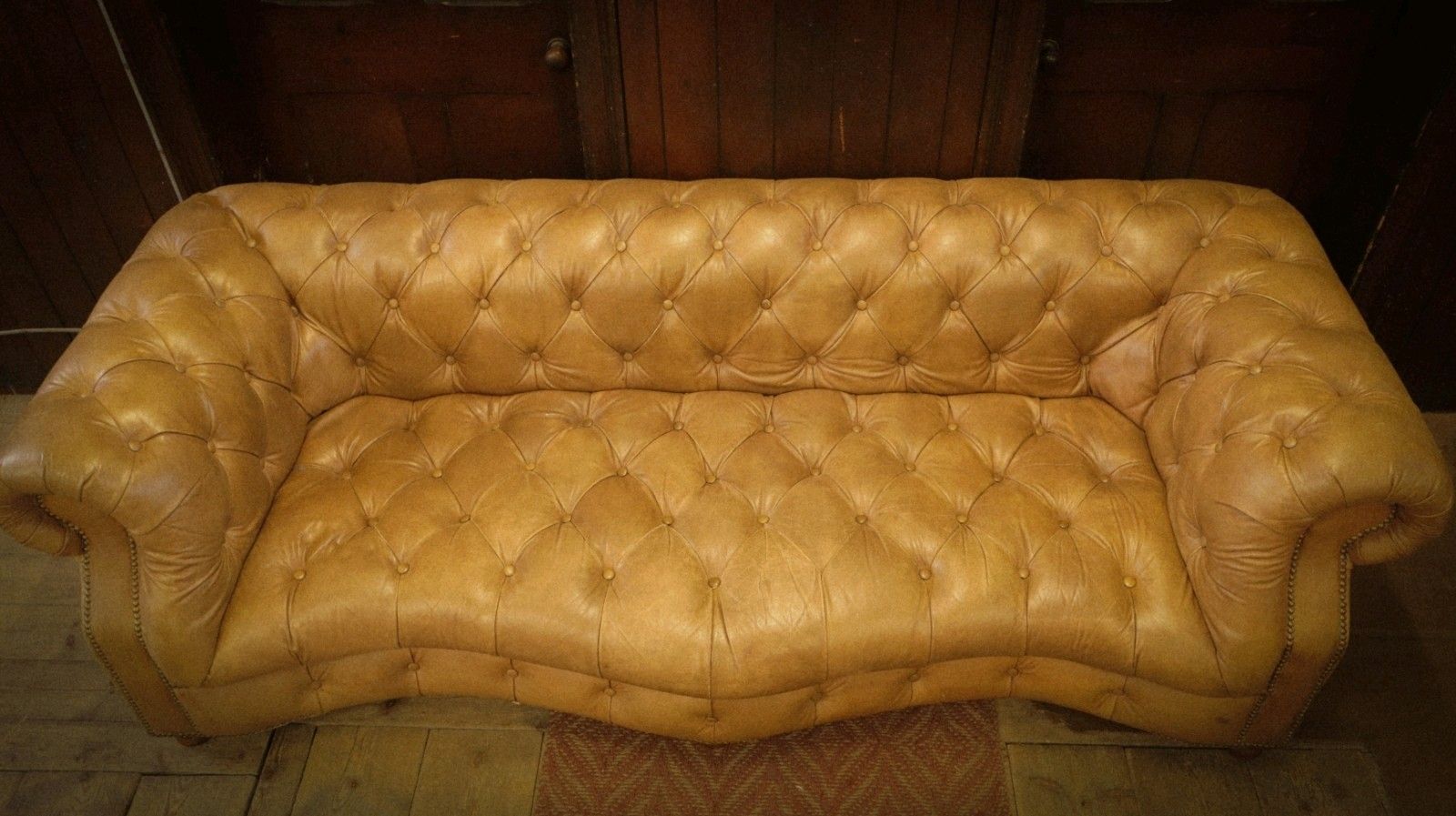 Timothy Oulton Serpentine Westminster 3 Seater Leather Sofa Safari Charcoal 🚚 photo for sale
