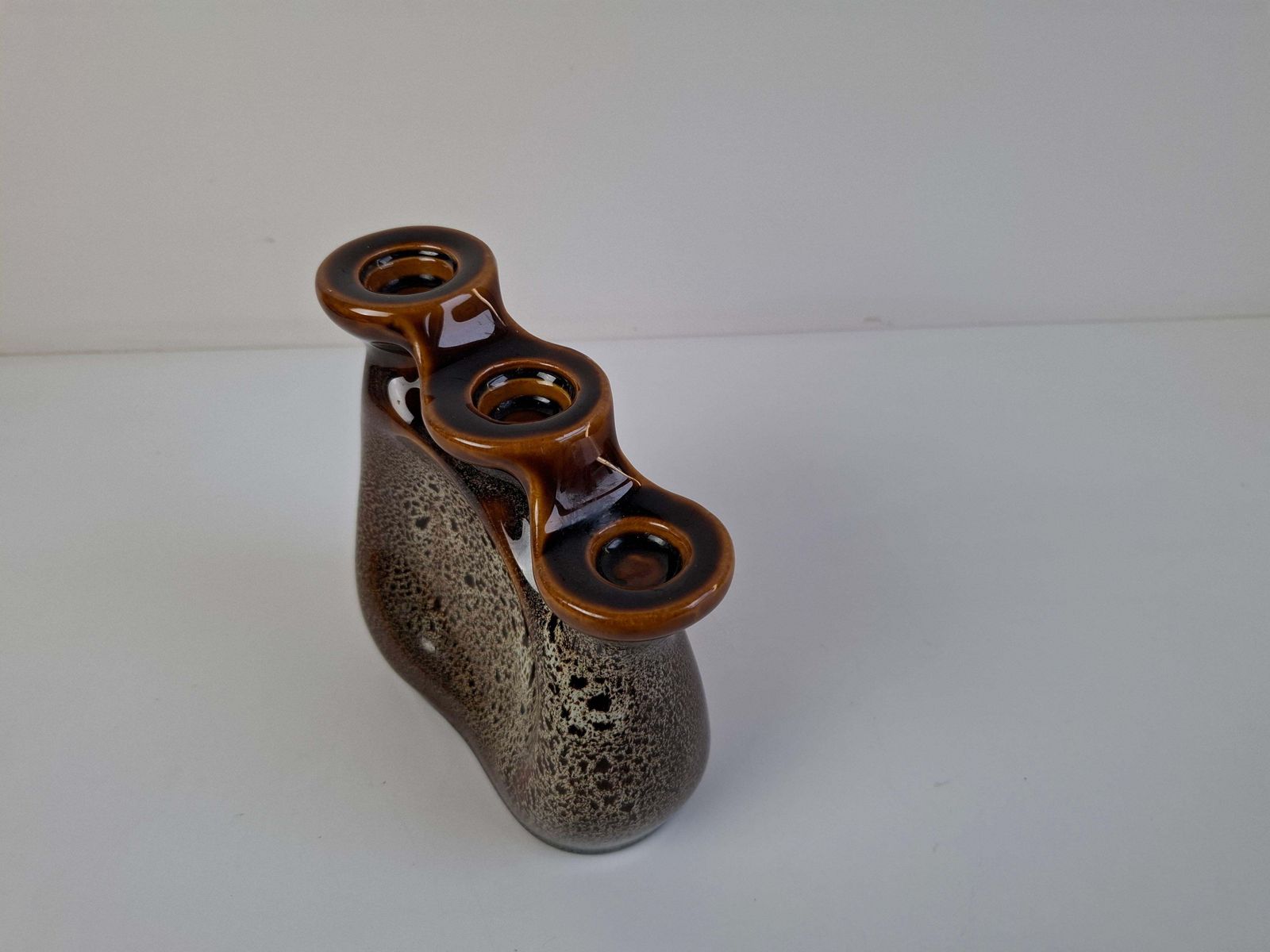 photo buy Mid Century Modern Triple Candle Holder By Ditmar Urbach, Czechoslovakia, 1960s