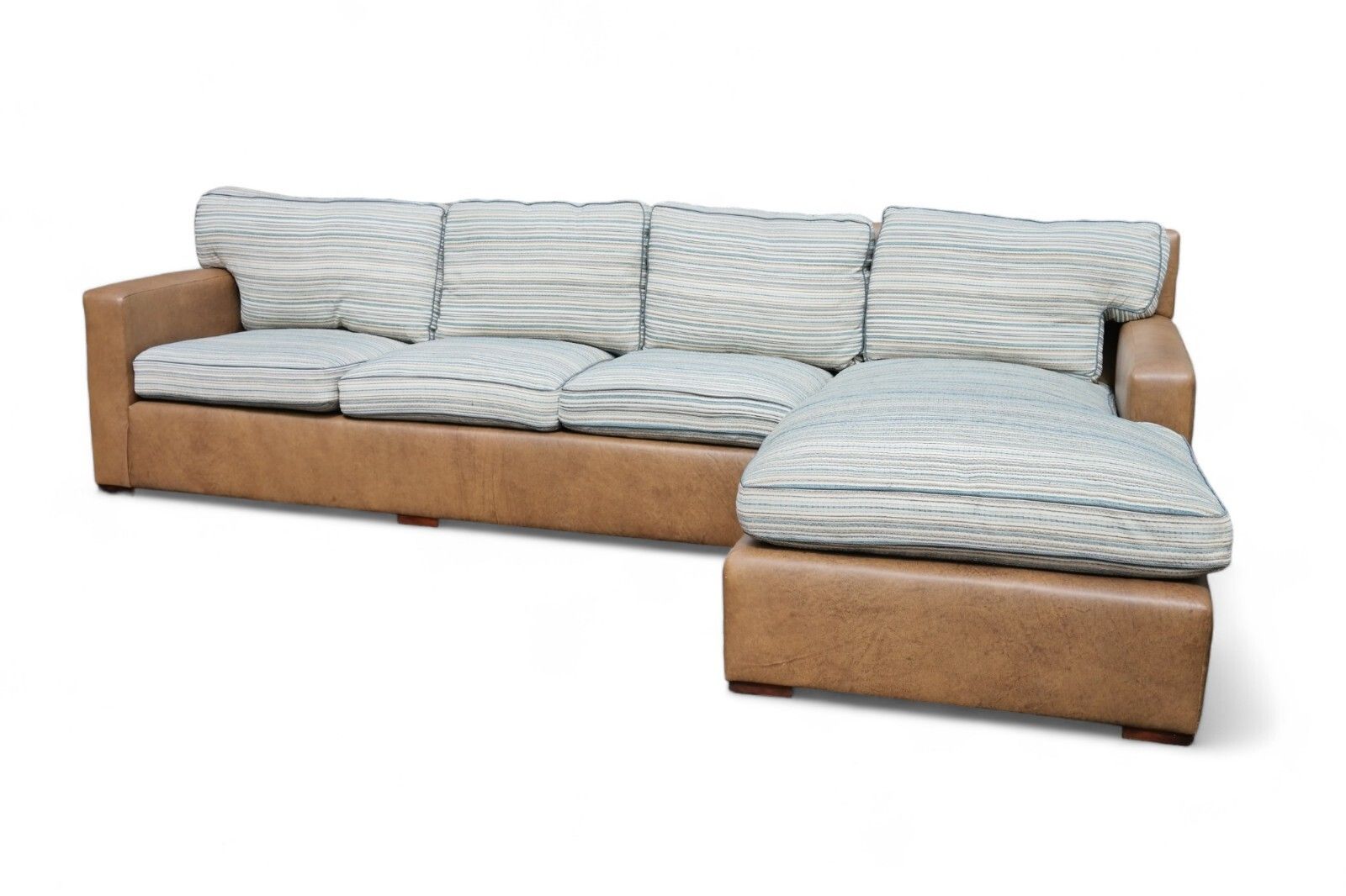 photo for sale Rare Stunning Donghia Geneva Amrchair & Corner Sofa Leather Fabric Rrp £30k 🚚🚚