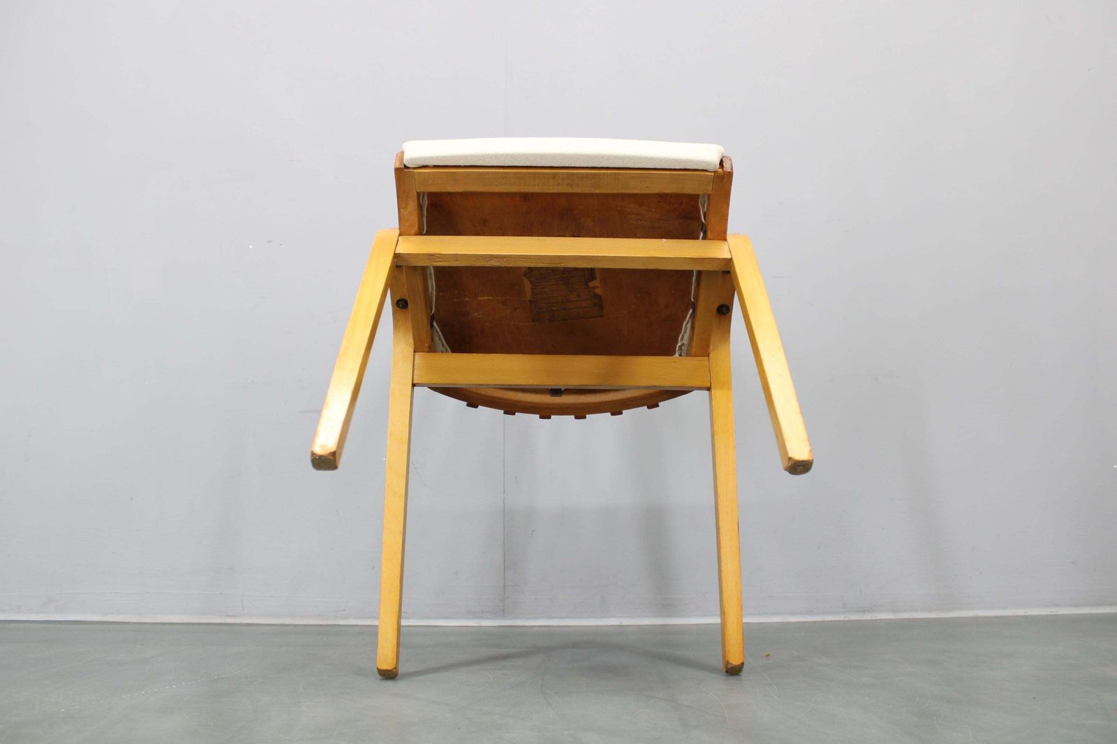 photo furniture Set Of Four Restored Mid Century Dining Chairs By Jitona