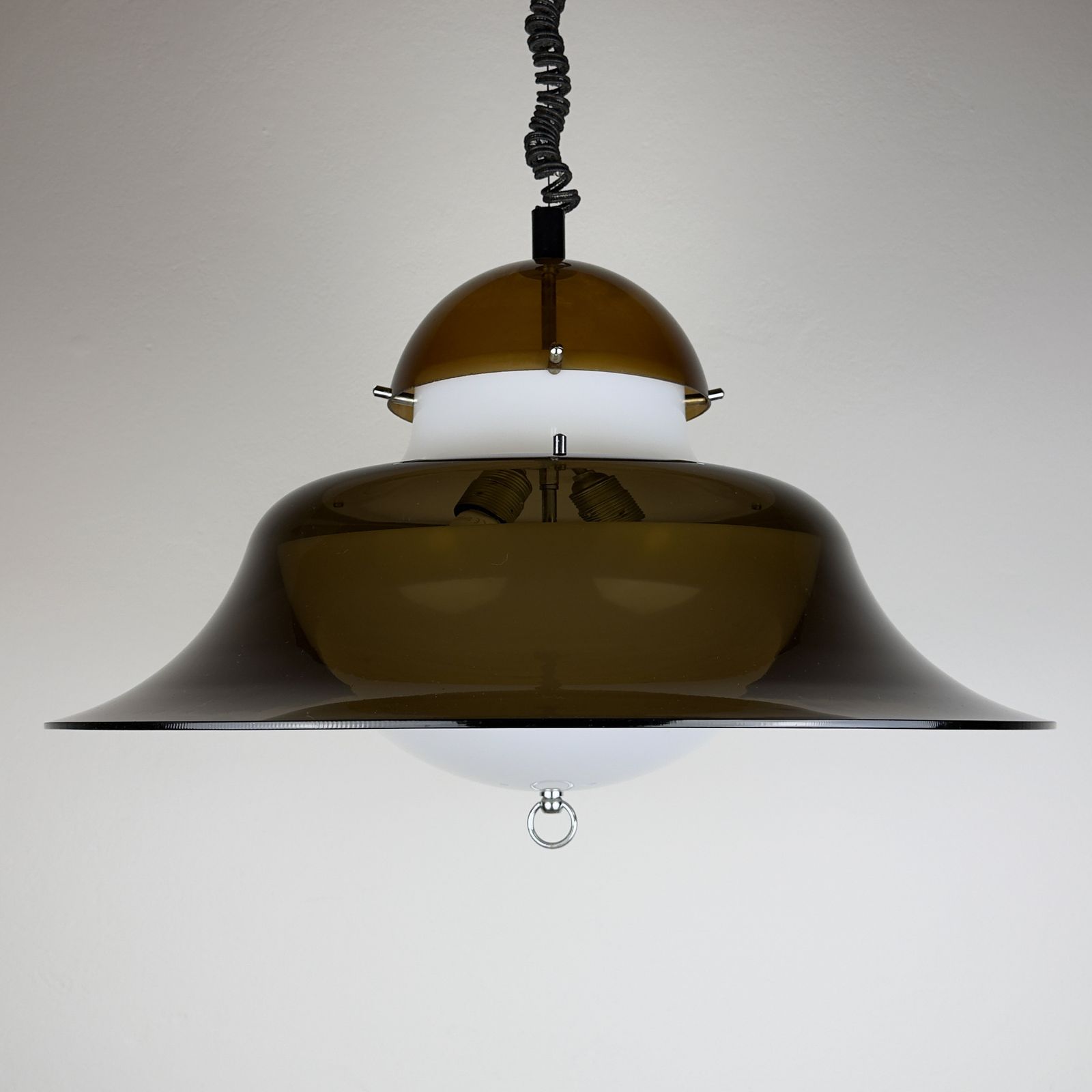 Vintage Pendant Lamp By Sijaj Hrastnik, Style Kd14 Sergio Asti For Kartell, Yugoslavia 1960s photo 660.0