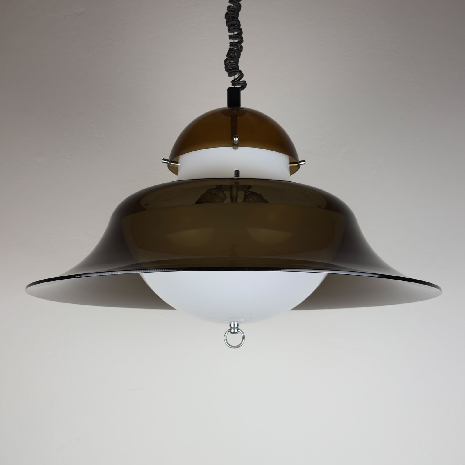 660.0 Vintage Pendant Lamp By Sijaj Hrastnik, Style Kd14 Sergio Asti For Kartell, Yugoslavia 1960s photo