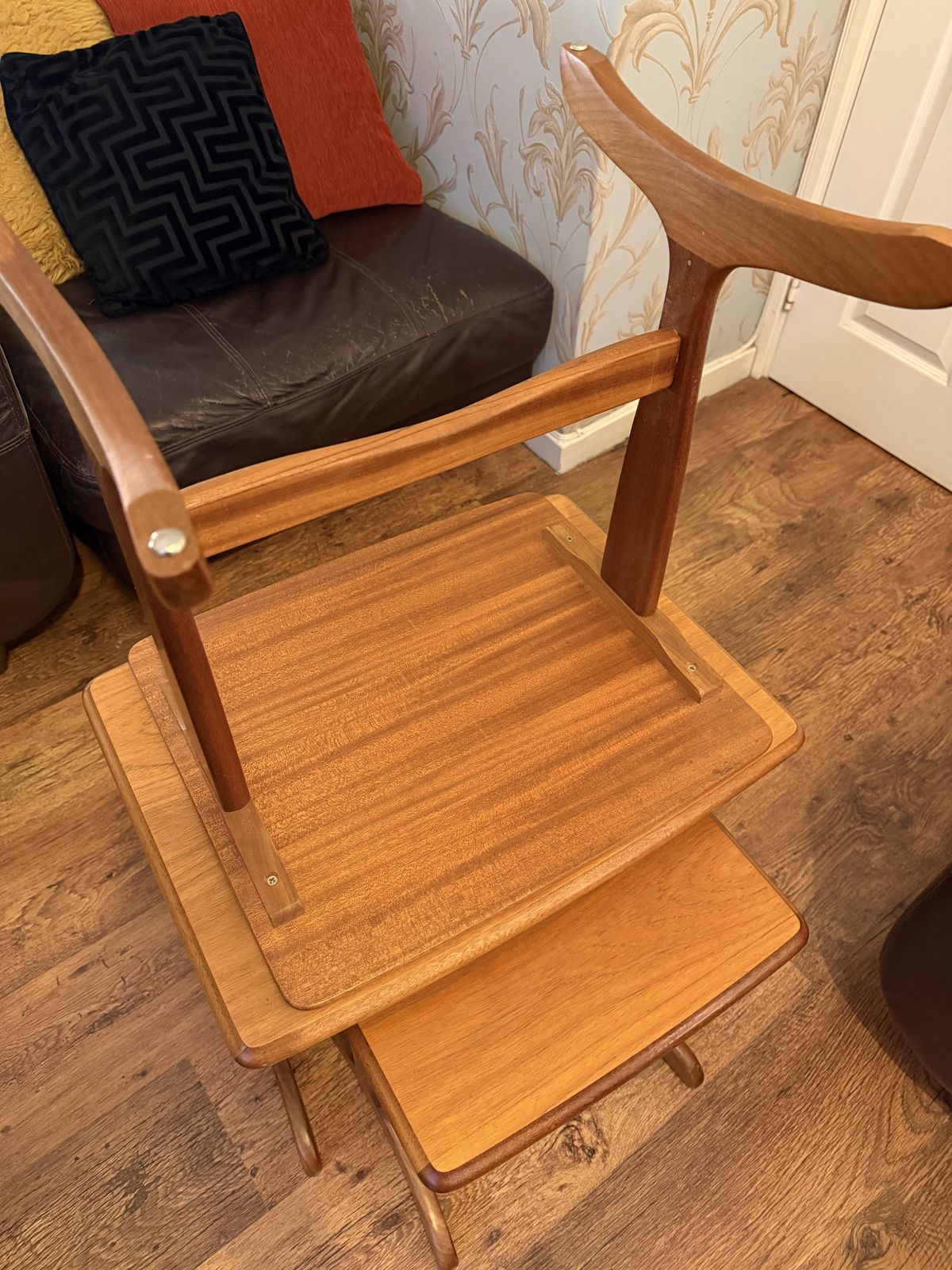 Vintage Mid Century Teak Nest Of Tables – 1960s / 70s photo vintage