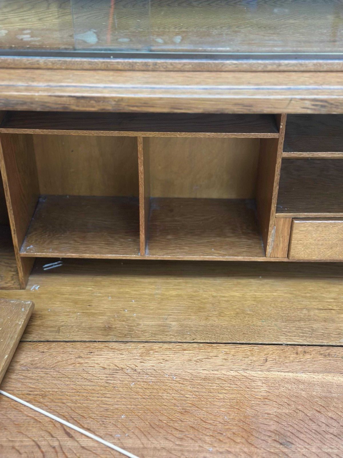 1950s Minty Of Oxford Bureau & Bookcase Rare Combination photo buy