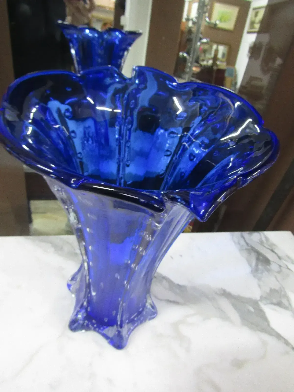 Murano Glass Vase, 1970s, 1960s photo Home Decor
