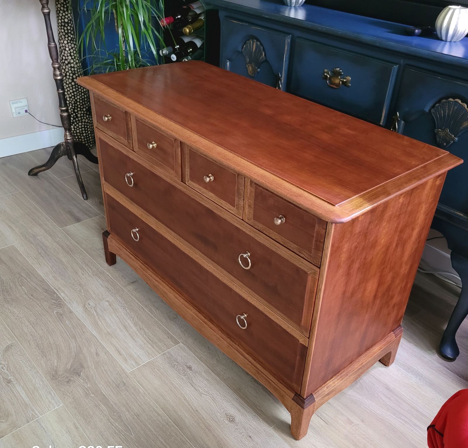 Restored To Order Stag Minstrel Chest Of Drawers