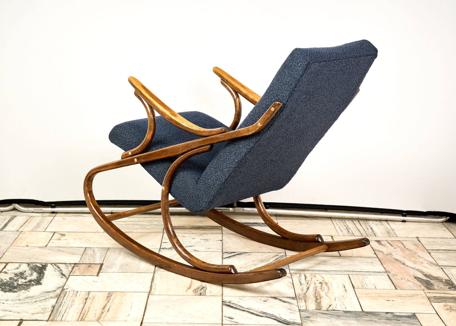 Bentwood Rocking Chair From Ton, 1960s, Czecoslovakia photo for sale