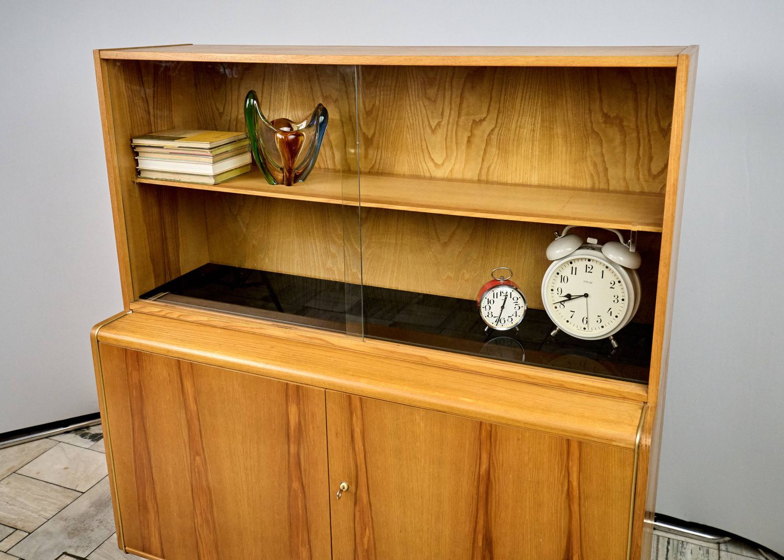Display Cabinet By Hubert Nepožitek & Bohumil Landsman For Jitona, 1960s photo for sale